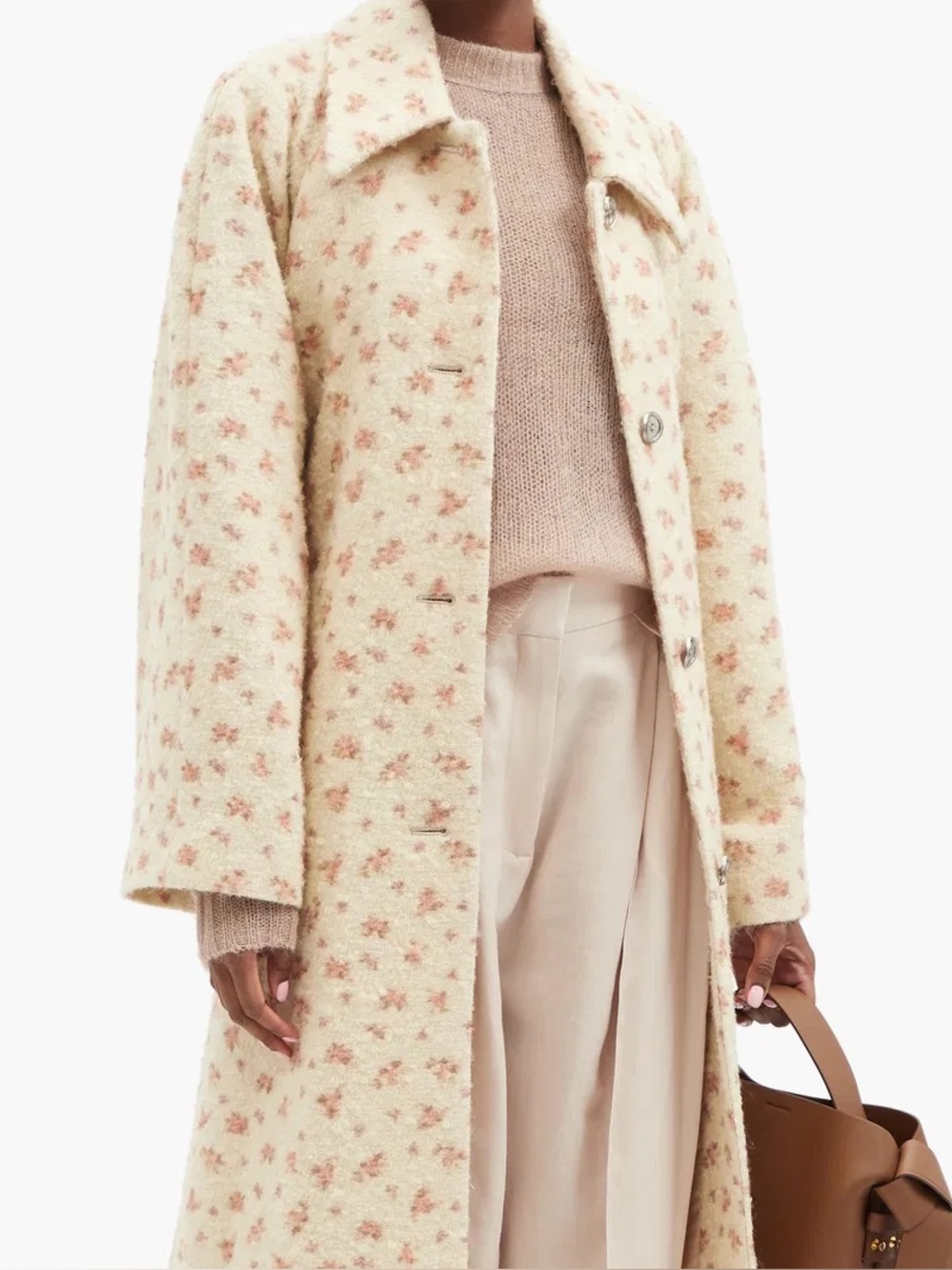 Acne Studios FW 2021 floral car coat - Picture 10 of 16